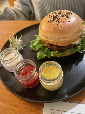 Beyond burger   at Napoli Artisan Gelato  in Lima