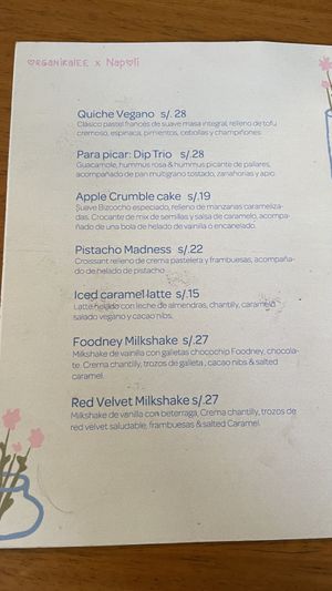 Brunch  at Napoli Artisan Gelato  in Lima