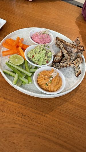 Dip trio  at Napoli Artisan Gelato  in Lima