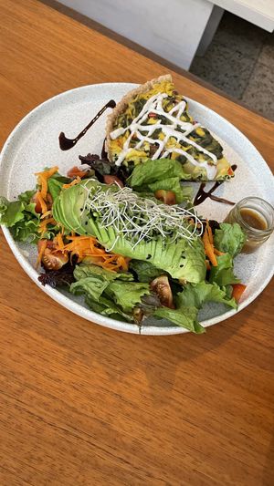 Quiche tofu  at Napoli Artisan Gelato  in Lima