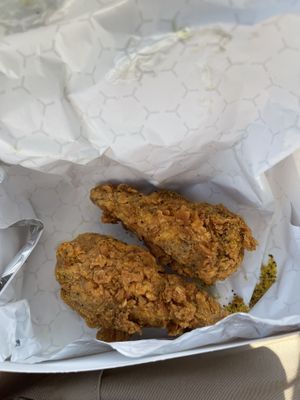 Lemon pepper wings at B & B Wings & Things in Middletown
