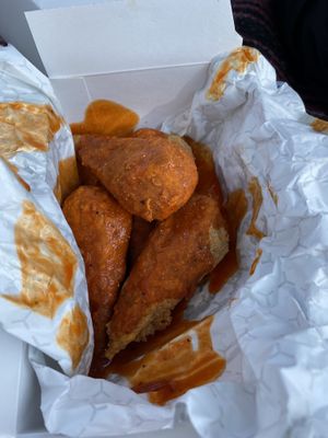 Blazing buffalo￼ at B & B Wings & Things in Middletown