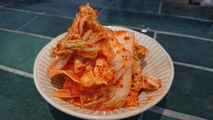 Kimchi 50NTD at Syuan Noodles and Coffee 小有名堂 - Xiǎo Yǒu Míng Táng in Chiayi
