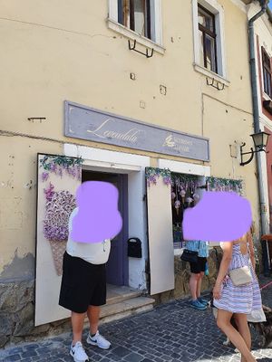   at Levendula Kézműves Fagylaltozó in Szentendre