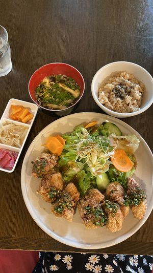   at Nagi Shokudo in Kamakura