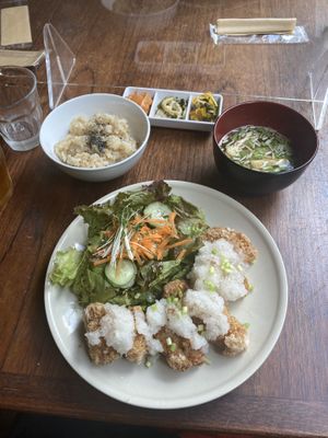   at Nagi Shokudo in Kamakura