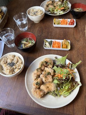   at Nagi Shokudo in Kamakura