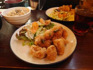   at Nagi Shokudo in Kamakura