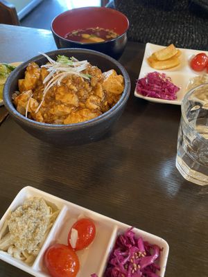 Mapo tofu  at Nagi Shokudo in Kamakura