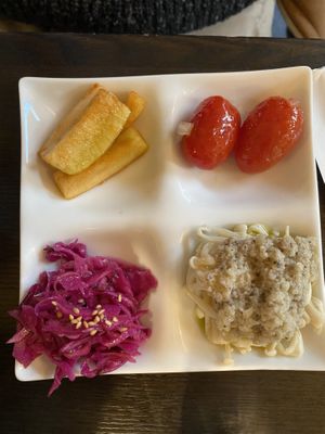 Sides  at Nagi Shokudo in Kamakura