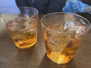 Plum sake   at Nagi Shokudo in Kamakura