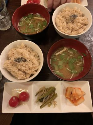 Set sides   at Nagi Shokudo in Kamakura