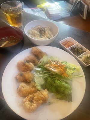   at Nagi Shokudo in Kamakura