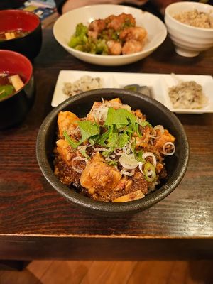 Veggie Chinese Mabo-tofu at Nagi Shokudo in Kamakura