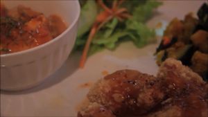 Set meal at Nagi Shokudo in Kamakura