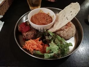 Curry set at Nagi Shokudo in Kamakura