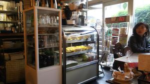 Inside at Nagi Shokudo in Kamakura