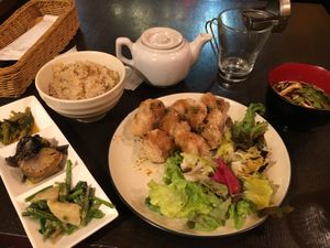 menu at Nagi Shokudo in Kamakura