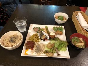 Meal for 1 platter!  at Nagi Shokudo in Kamakura