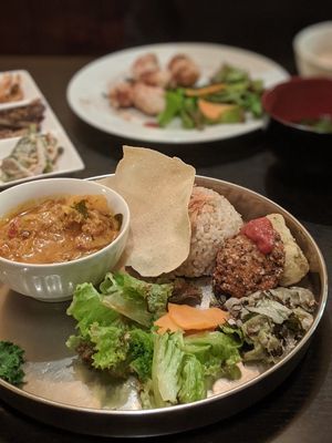 Nagi curry at Nagi Shokudo in Kamakura