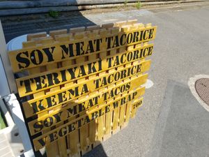 Menu at Veggies Deli Box Cafe - Food Truck in Tokyo