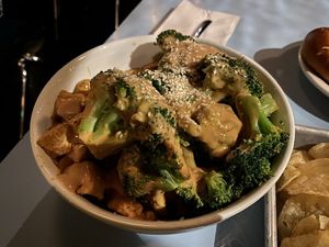 Peanut Broccoli Bowl ($12) at The Bye and Bye in Portland