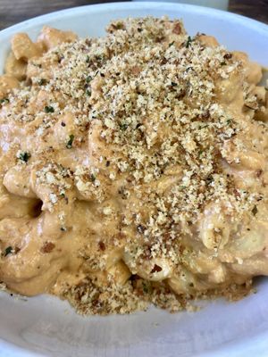 Chipotle Mac and Cheese Bowl - Nutty, spicy, and delicious  at The Bye and Bye in Portland