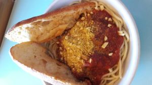 meatball sub at The Bye and Bye in Portland