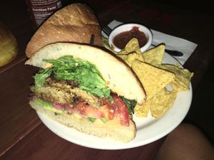 Tempeh Sandwich  at The Bye and Bye in Portland
