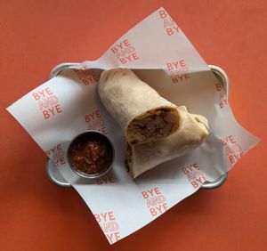 Breakfast Burrito at The Bye and Bye in Portland
