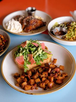 Avocado Toast at The Bye and Bye in Portland