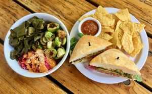 Perfect portion sizes... at The Bye and Bye in Portland