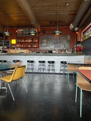 Inside at The Bye and Bye in Portland