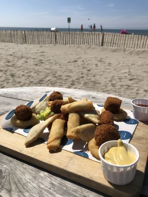 Vegan Strandplank   at Strandpaviljoen De Kwartel in The Hague