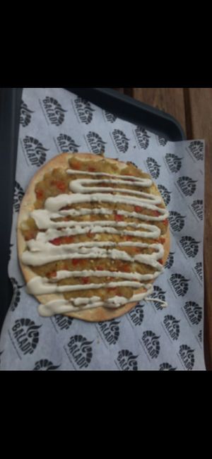 Eggplant at Baladi Manouche in The Hague