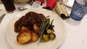 Lentil and Mushroom Roast - Lovely! at Waterside in Hayling Island