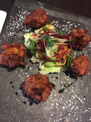 Street food starter at Da Gurkha Fine Dining in Liverpool