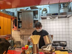  at TàiLáng ZhōngHuá Lāmiàn in Tainan