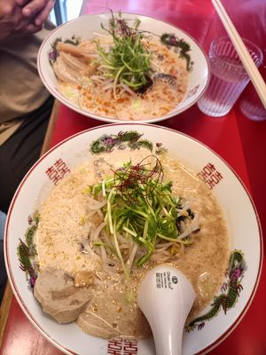 Soy base broth ramen at TàiLáng ZhōngHuá Lāmiàn in Tainan