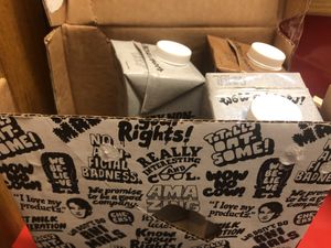 Oatly mylk sold here - only place in Taiwan I’ve seen it sold. Ramen is to die for. at TàiLáng ZhōngHuá Lāmiàn in Tainan