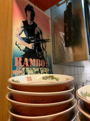 Inside 80‘s Trash - Soo nice at TàiLáng ZhōngHuá Lāmiàn in Tainan