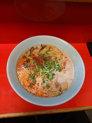 Spicy Soy Miso Ramen at TàiLáng ZhōngHuá Lāmiàn in Tainan
