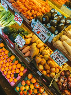 Lots of fruit and veg in the deli  at Broadway Deli  in Broadway