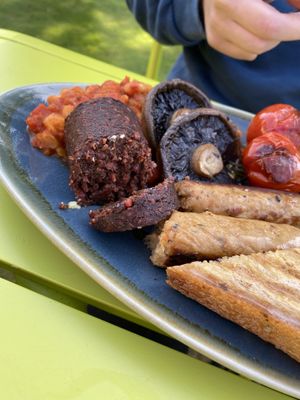  Vegan black pudding!! at Broadway Deli  in Broadway