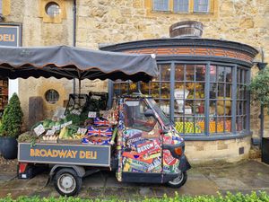 Outside. at Broadway Deli  in Broadway