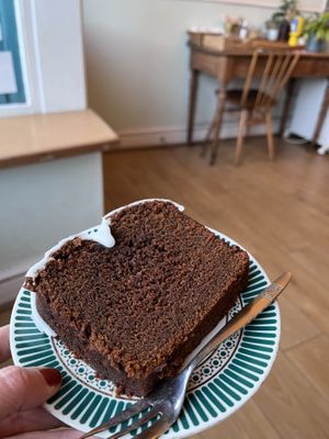 Vegan Gingerbread Loaf Cake  at Bits Bake Shop in Edinburgh