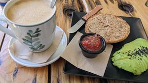  at Almazen Cafe in Sevilla