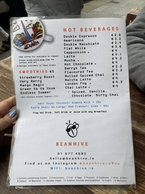   at Beanhive Coffee in Dublin