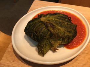 stuffed savoy cabbage  at Venuss - Herrengasse in Vienna