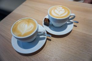 Cappuccino- really excellent! at Venuss - Herrengasse in Vienna